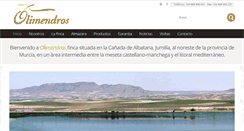 Desktop Screenshot of olimendros.com